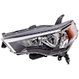 Driver Side Headlight, with Bulb, Halogen, Clear Lens, 6 Cyl., 4.0L Engine