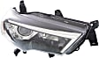 Passenger Side Headlight, without Bulb, 6 Cyl., 4.0L Engine