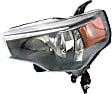 Driver Side Halogen Headlight, Without bulb(s), OE Replacement