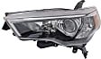 Driver Side Halogen Headlight, Without bulb(s), OE Replacement, CAPA Certified