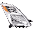 Passenger Side Headlight, without Bulb, HID/Xenon, Clear Lens, Base Model
