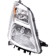 Passenger Side Headlight, without Bulb, HID/Xenon, Clear Lens, Base Model