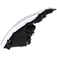 Passenger Side Headlight, without Bulb, HID/Xenon, Clear Lens, Base Model