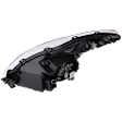 Passenger Side Headlight, without Bulb, HID/Xenon, Clear Lens, Base Model
