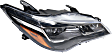 Passenger Side Headlight, with Bulb, LED, Clear Lens, XSE Model, CAPA Certified