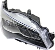 Passenger Side Headlight, with Bulb, LED, Clear Lens, XSE Model, CAPA Certified