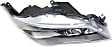 Passenger Side Headlight, with Bulb, LED, Clear Lens, XSE Model, CAPA Certified