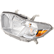 Passenger Side Headlight, with Bulb, LED, Clear, Except XLE Model