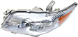 Driver Side Headlight, Lens and Housing, Hybrid Model, Japan Built Vehicle