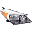 Passenger Side Headlight, without Bulb, Halogen, Standard Type, 4 Cyl., 1.5L Engine