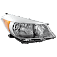 Passenger Side Headlight, without Bulb, Halogen, Standard Type, 4 Cyl., 1.5L Engine, CAPA Certified