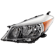 Driver Side Headlight, without Bulb, Halogen, Standard Type, 4 Cyl., 1.5L Engine