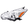 Driver Side Headlight, without Bulb, Halogen, Clear Lens