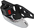 Front Or Rear, Driver Side Chrome lever Interior Door Handle, Sedan