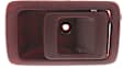 Front or Rear, Passenger Side Interior Door Handle, Red, Without Door Lock Hole