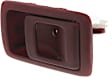 Front or Rear, Passenger Side Interior Door Handle, Red, Without Door Lock Hole
