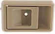 1998 Toyota Tacoma - Front, Driver Side Beige Interior Door Handle, Without Door Lock Hole