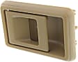 1998 Toyota Tacoma - Front, Driver Side Beige Interior Door Handle, Without Door Lock Hole