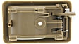 1998 Toyota Tacoma - Front, Driver Side Beige Interior Door Handle, Without Door Lock Hole