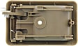 Front, Passenger Side Beige Interior Door Handle
