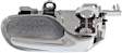 Front or Rear, Passenger Side Interior Door Handle, Chrome, Without Door Lock Hole, Base Model