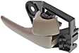2007 Toyota Solara SLE - Front, Passenger Side Beige Interior Door Handle, With door lock button