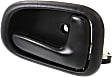 Front Or Rear, Passenger Side Gray Interior Door Handle