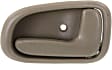 Front Or Rear, Passenger Side Beige Interior Door Handle
