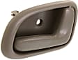Front Or Rear, Passenger Side Beige Interior Door Handle
