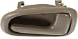 Front Or Rear, Passenger Side Beige Interior Door Handle