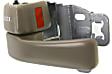 Front, Driver Side Beige Interior Door Handle