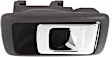 2001-2004 Toyota Tacoma - Front or Rear, Passenger Side Interior Door Handle, Gray Bezel with Chrome Lever, Without Door Lock Hole