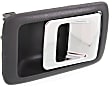 1996 Toyota 4Runner - Front Or Rear, Driver Side Gray bezel with chrome lever Interior Door Handle, ,Sport Utility