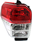 2011 Toyota 4Runner - Driver Side Halogen Tail Light, With bulb(s), For Models Without Trail Package, OE Replacement