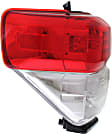 2011 Toyota 4Runner - Driver Side Halogen Tail Light, With bulb(s), For Models Without Trail Package, OE Replacement