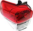 2011 Toyota 4Runner - Driver Side Halogen Tail Light, With bulb(s), For Models Without Trail Package, OE Replacement