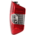 2014-2021 Toyota Tundra - Passenger Side Tail Light, with Bulb, Halogen, Clear and Red Lens, CAPA CERTIFIED