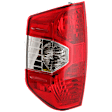 2021 Toyota Tundra - Driver Side Halogen Tail Light, With bulb(s), OE Replacement