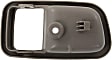 Front, Driver Side, Interior, Door Handle Trim, Plastic, Gray