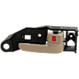 Front, Passenger Side Beige Interior Door Handle