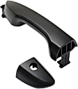 2019 Toyota Corolla - Front, Driver Side Smooth Black Exterior Door Handle, With Key Hole, For Models Without Smart Entry System