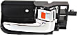 2003-2008 Toyota Corolla - Front or Rear, Passenger Side Interior Door Handle, Chrome, with Door Lock Button, Sedan