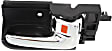 2003-2008 Toyota Corolla - Front or Rear, Passenger Side Interior Door Handle, Chrome, with Door Lock Button, Sedan