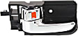 2010 Scion tC - Front, Driver Side Chrome Interior Door Handle, With door lock button, Coupe