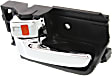 2010 Scion tC - Front, Driver Side Chrome Interior Door Handle, With door lock button, Coupe