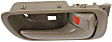 Front Or Rear, Passenger Side Beige Interior Door Handle, Sedan