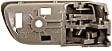 Front Or Rear, Driver Side Beige Interior Door Handle, Without Door Lock Hole, Sedan