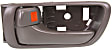 Front Or Rear, Driver Side Brown Interior Door Handle, Sedan