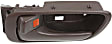 Front Or Rear, Driver Side Brown Interior Door Handle, Sedan