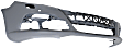 Front Primed Bumper Cover, Sedan, With Park Sensor and Headlight Washer Holes